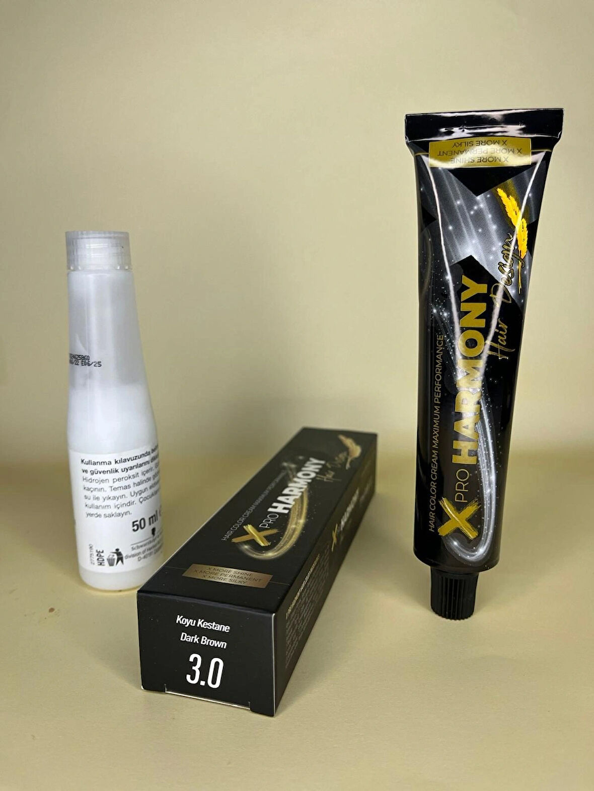 Xpro Harmony 3,0 Koyu Kestane 60 ML Saç Boyası