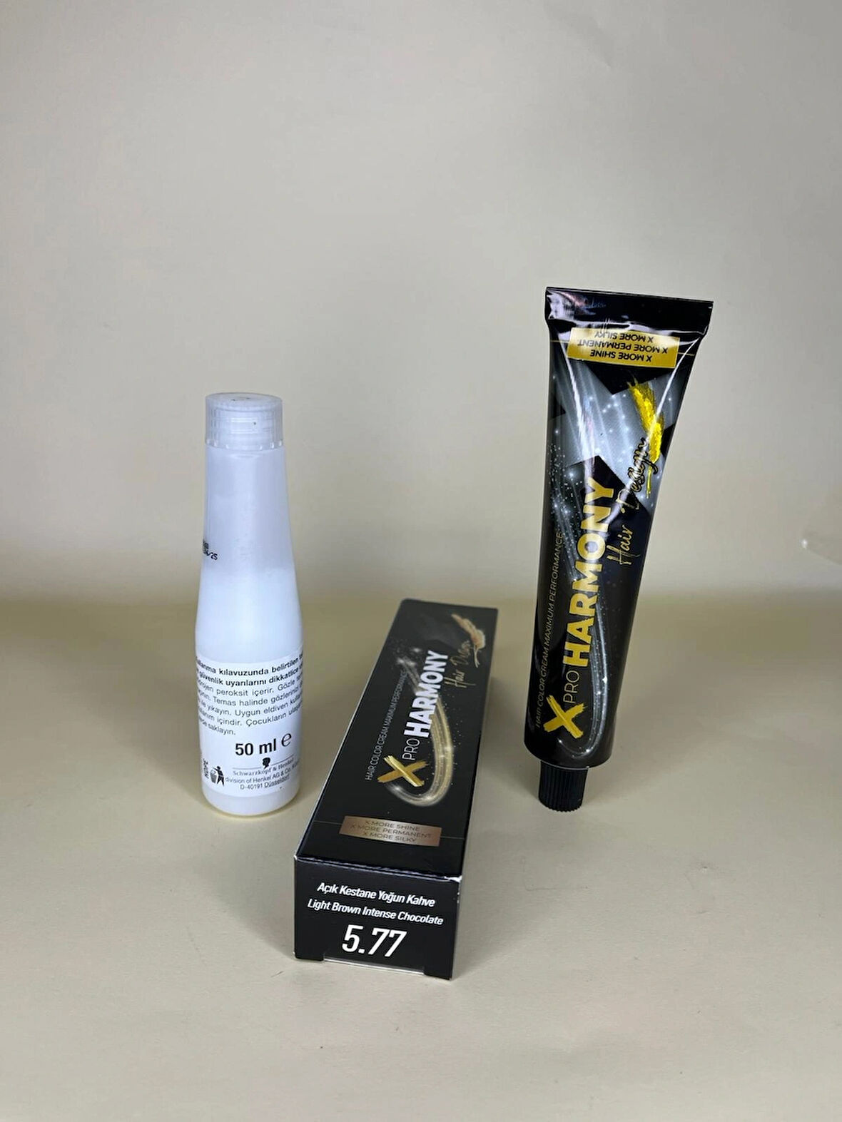 Xpro Harmony 5.77 Açık Kestane Yoğun Kahve 60ML Saç Boyası