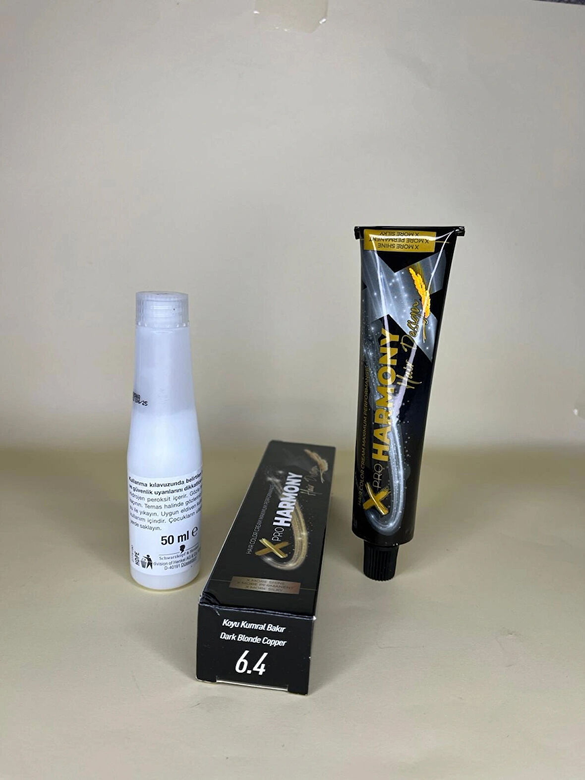 Xpro Harmony 6.4 Koyu Kumral Bakır 60 ML Saç Boyası