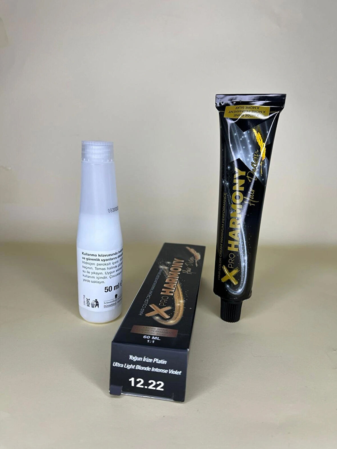 Xpro Harmony 12.22 Yoğun İrize Platin 60ML Saç Boyası