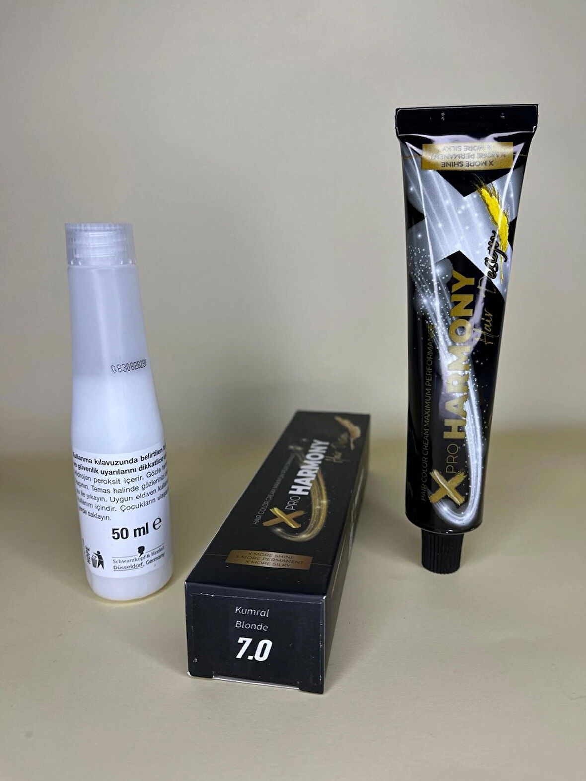 Xpro Harmony 7,0 Kumral 60 ML Saç Boyası