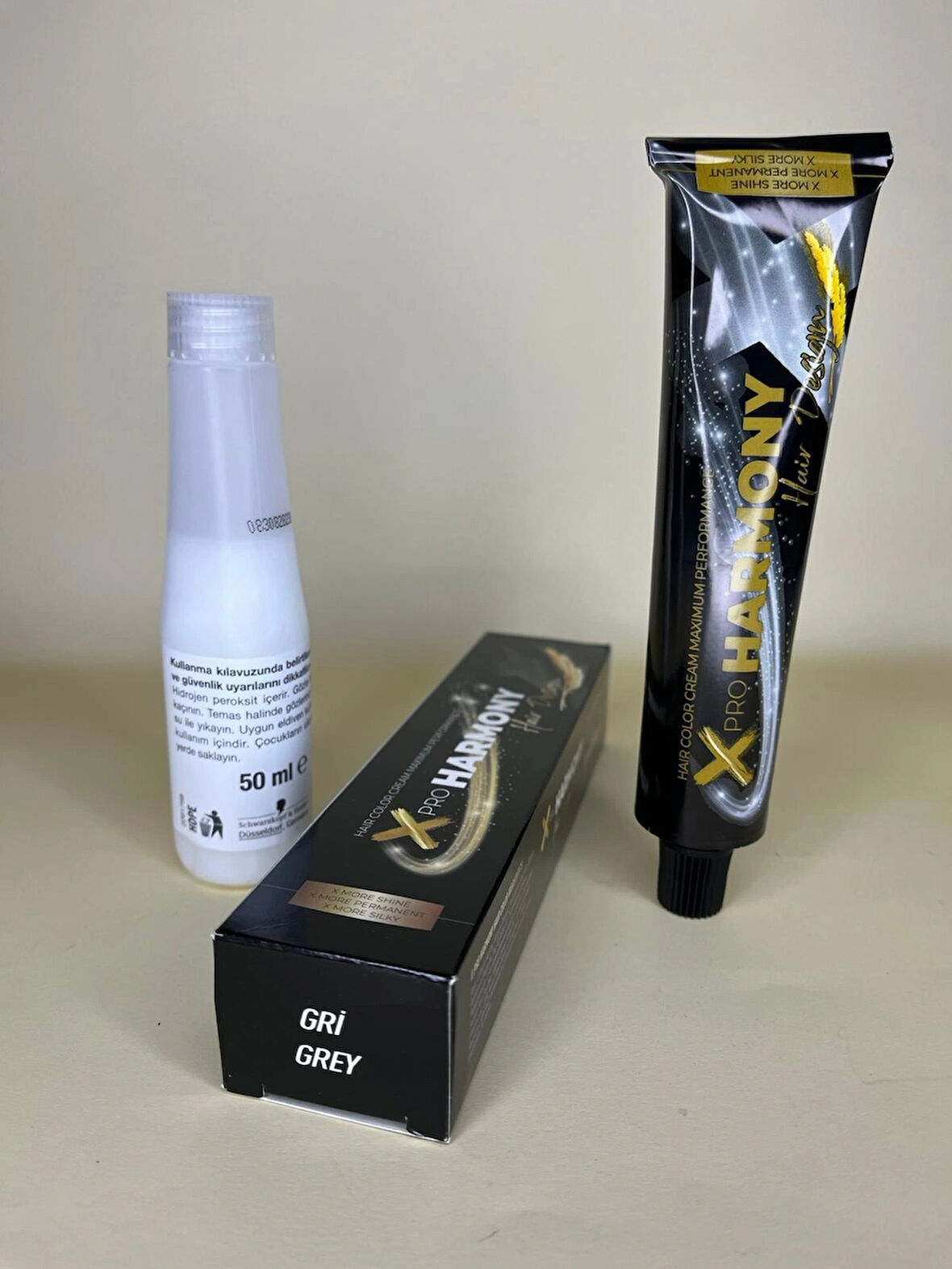 Xpro HARMONY Gri 60 ML Saç Boyası 