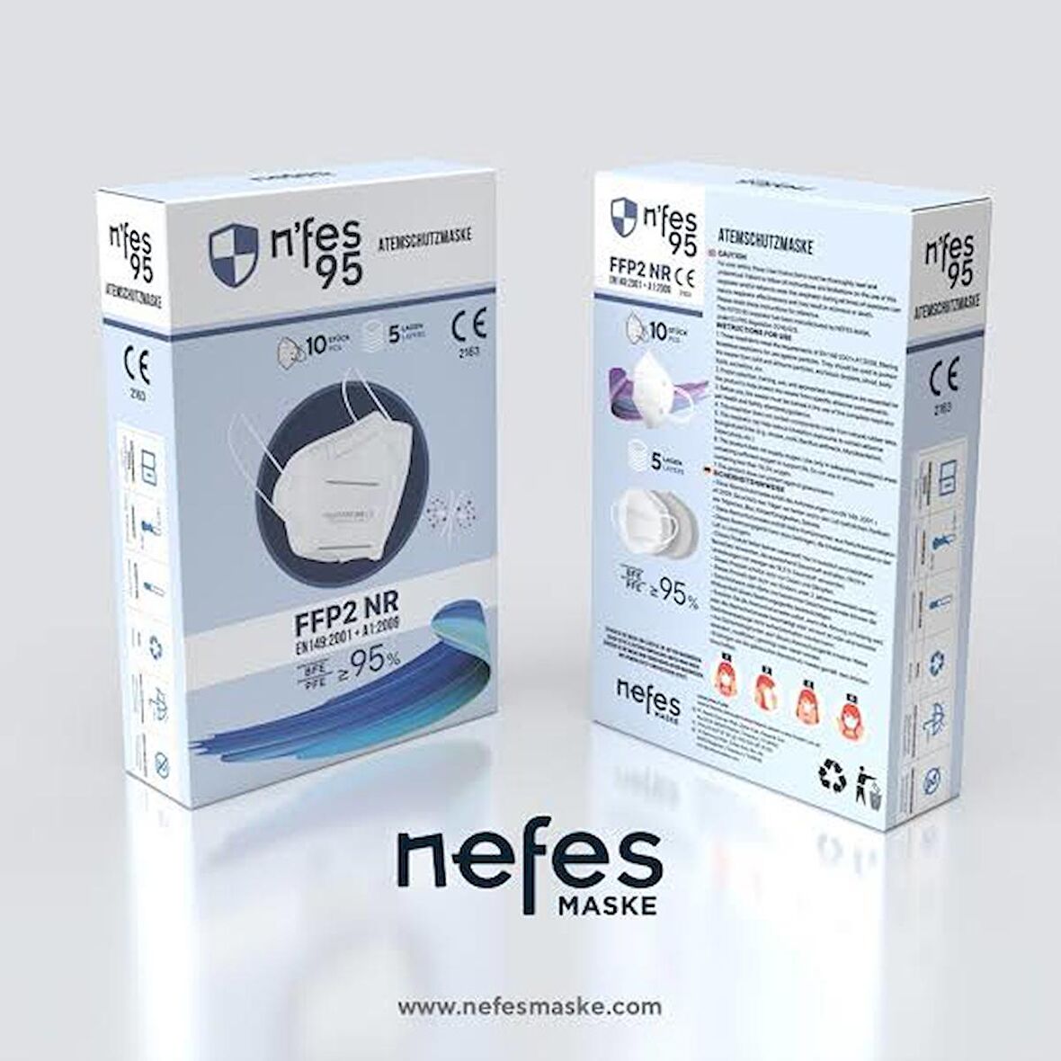 Nefes Maske N95 FFP2