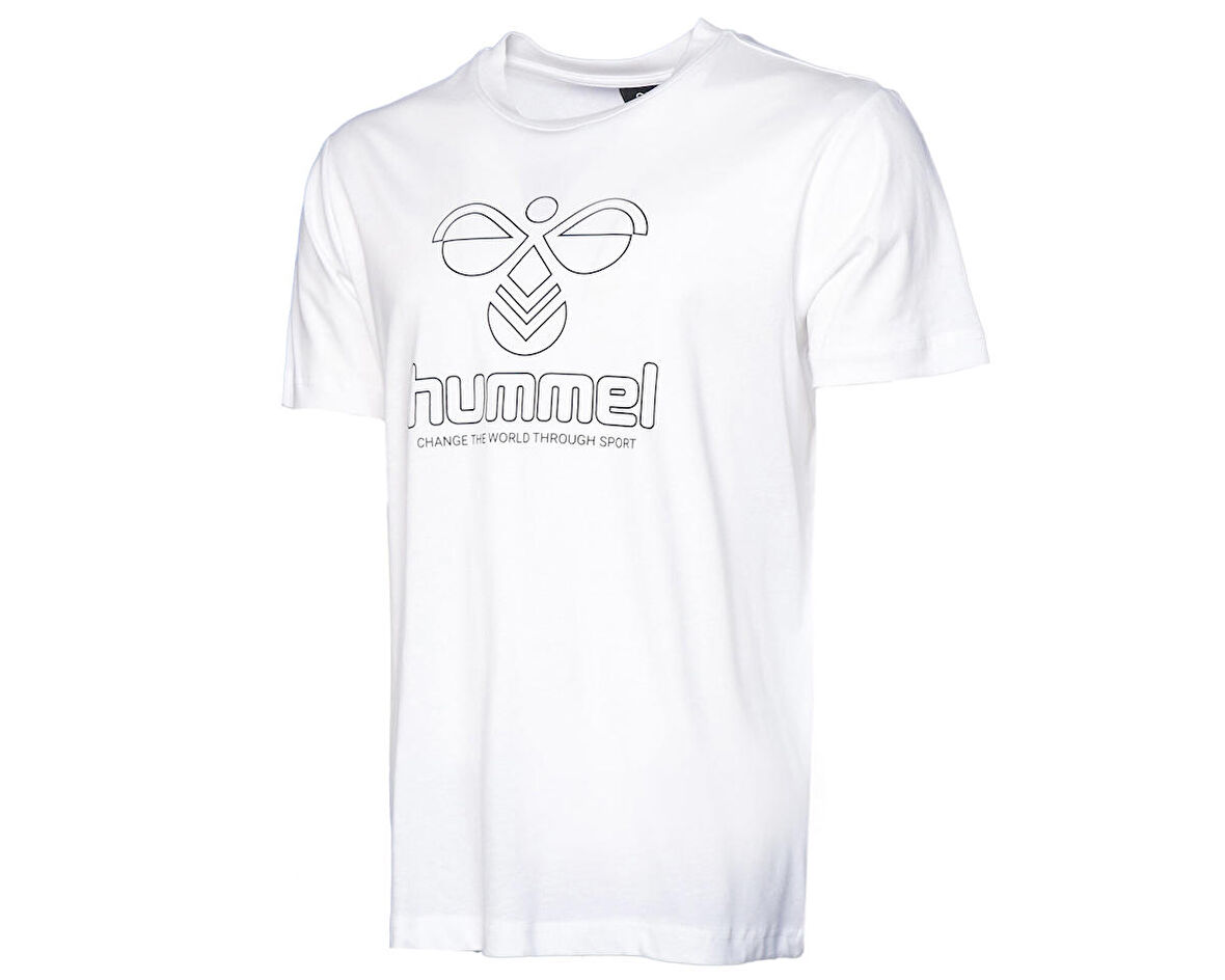 Hummel Hmlt Icons Graphic Tshirt Erkek Günlük Tişört 911757-9001 Beyaz