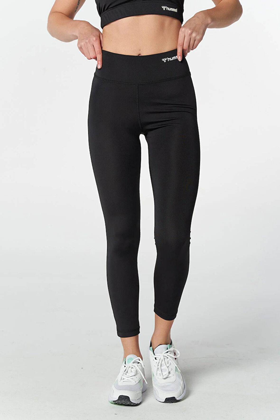 hummel T-Mt Active High Waist 7/8 931763-2001 Siyah Kadın Tayt