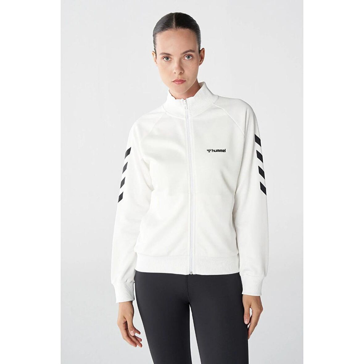 Hummel Genesa Fermuarlı Sweatshirt 921773-9003