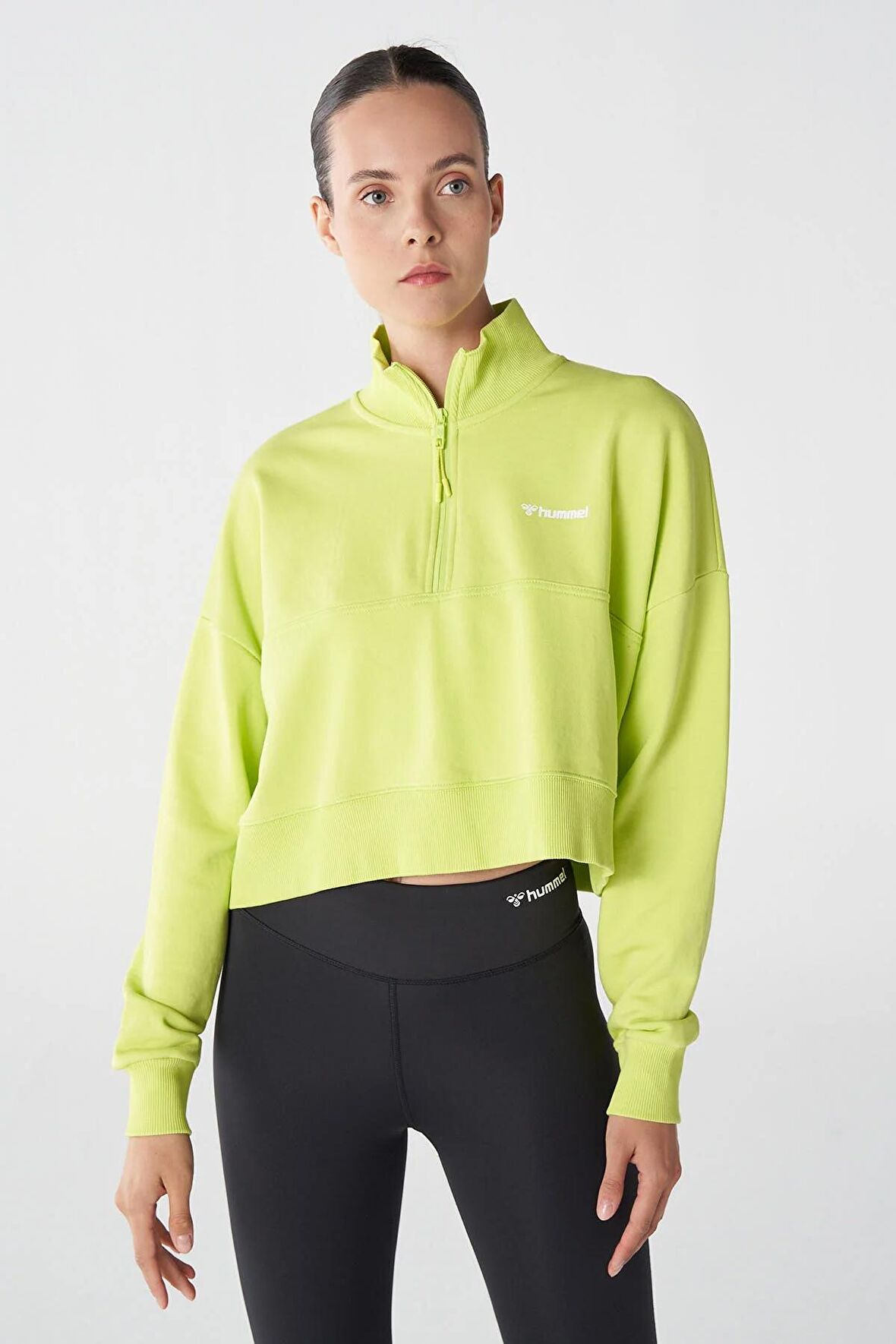 Hummel Shura Oversize Fermuarlı Sweatshirt 921828-6102