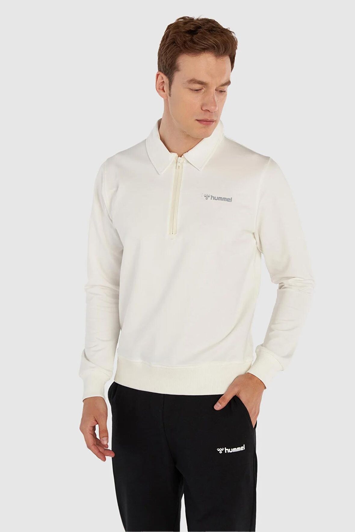 Hummel CASPE POLO YARIM FERMUARLI SWEATSHIRT