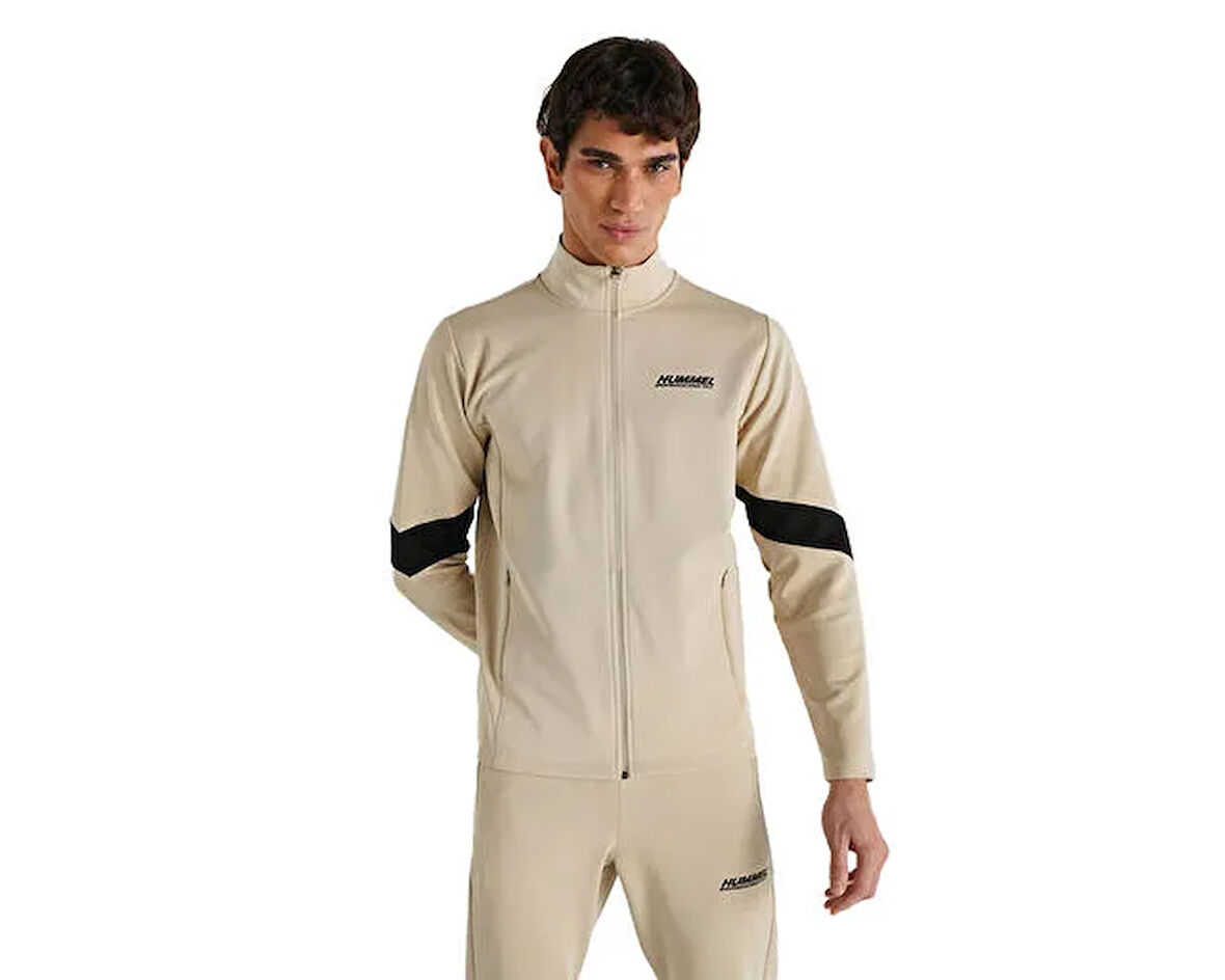 Hummel Rossi Zip Jacket Erkek Günlük Ceket 922292-9033 Bej