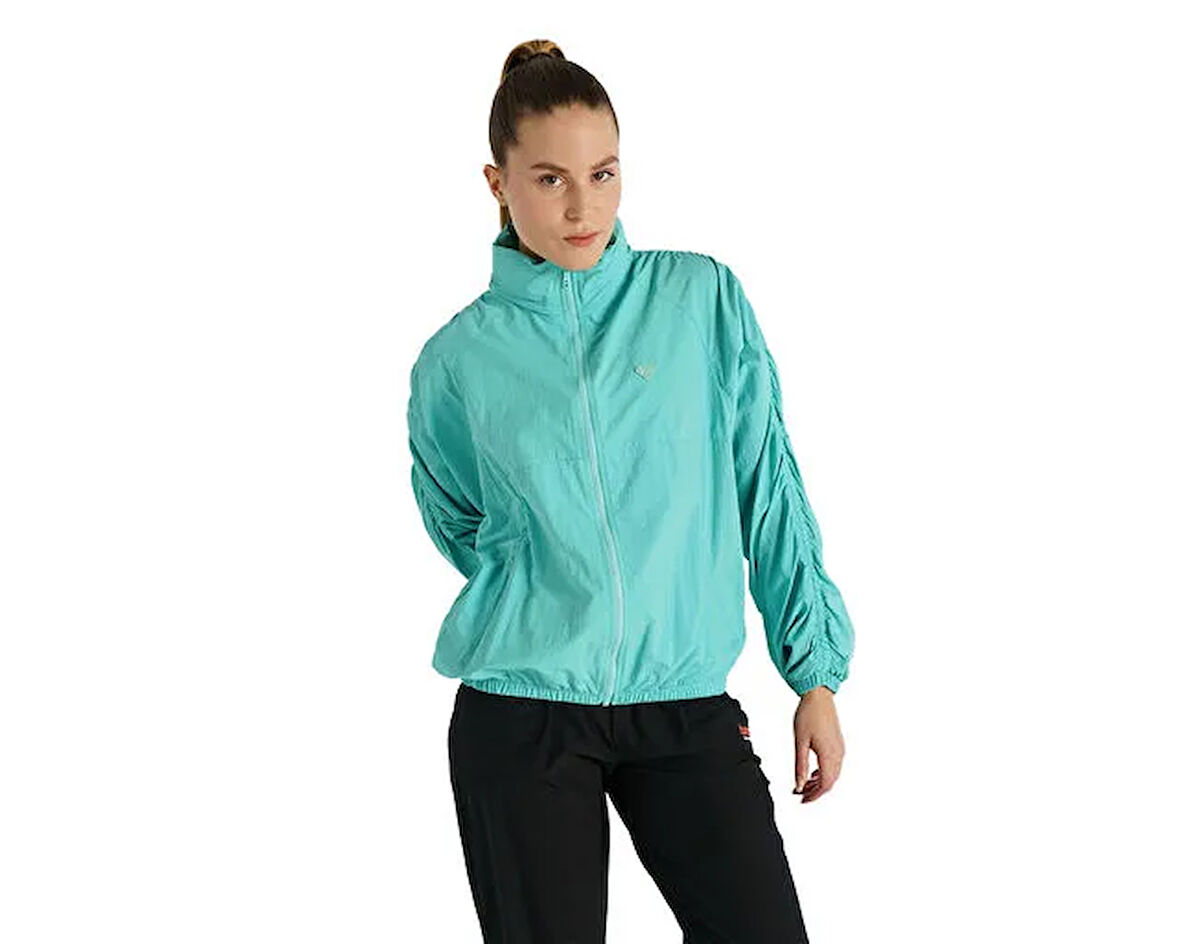 Hummel Berry Raincoat Kadın Günlük Yağmurluk 940265-9951 Mavi