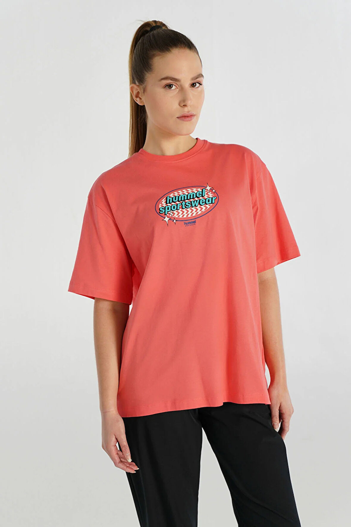 Hummel PATEZ OVERSIZE KISA KOLLU TİŞÖRT