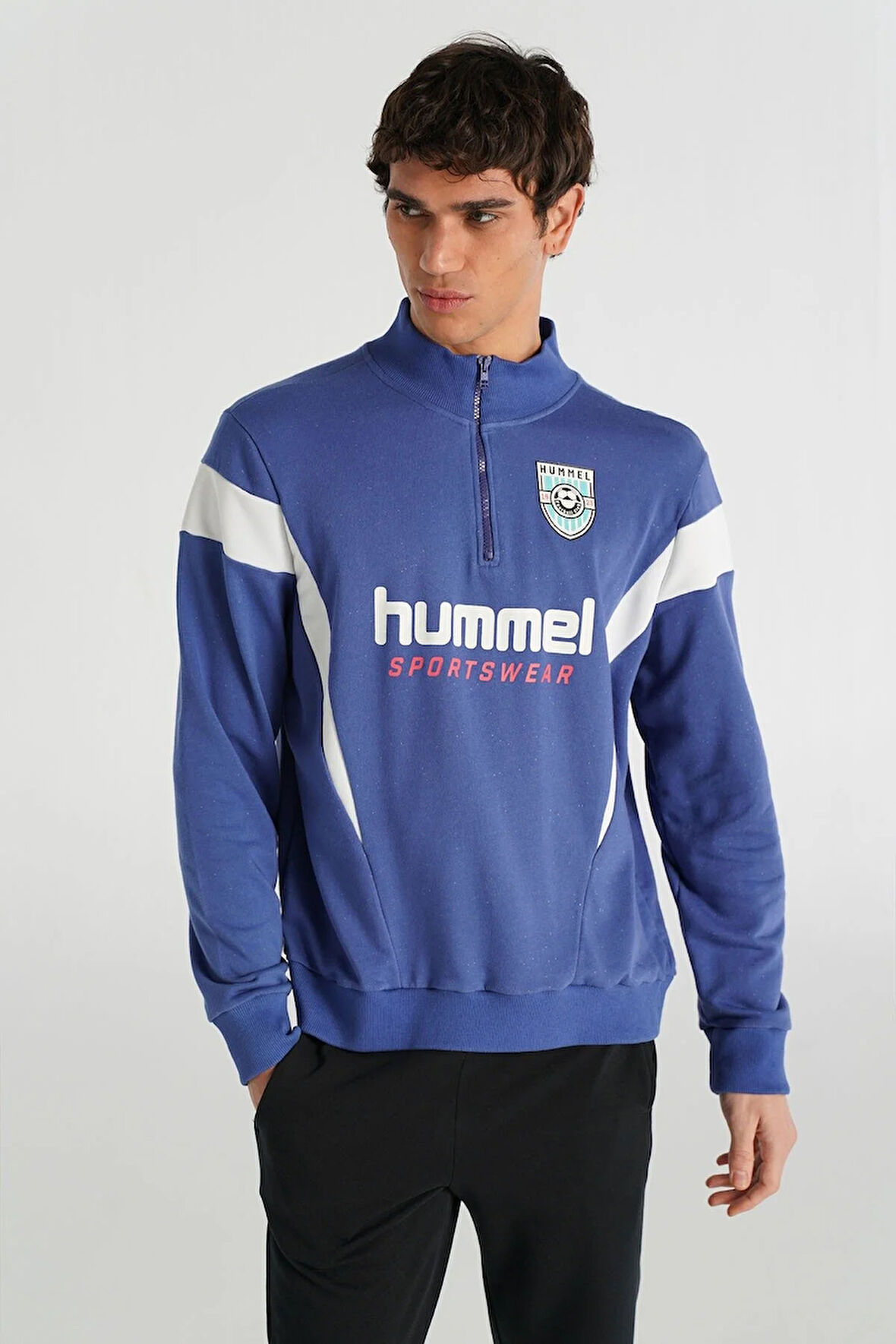 Hummel AJAN YARIM FERMUARLI SWEATSHIRT