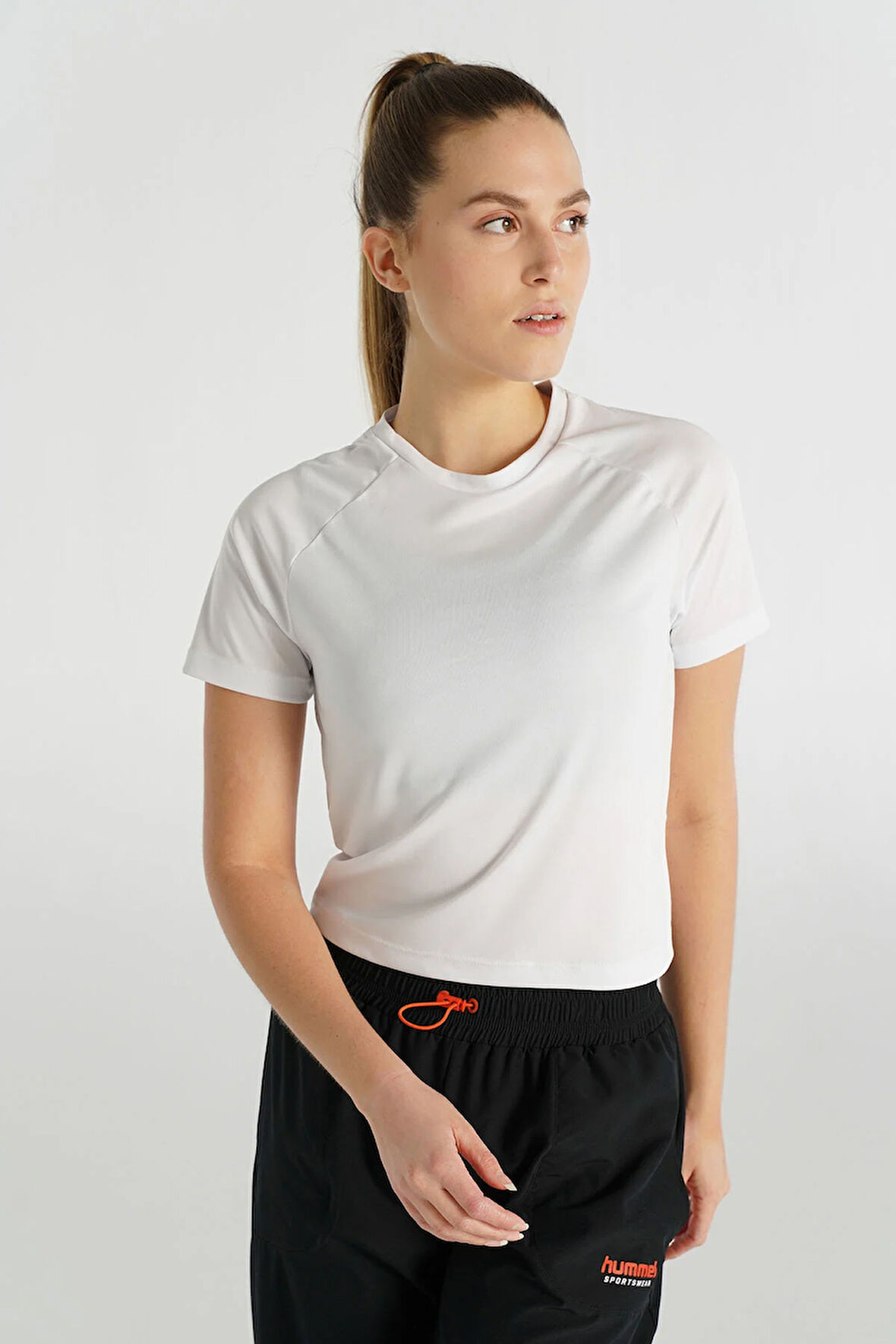 Hummel VALERY CROP KISA KOLLU TİŞÖRT