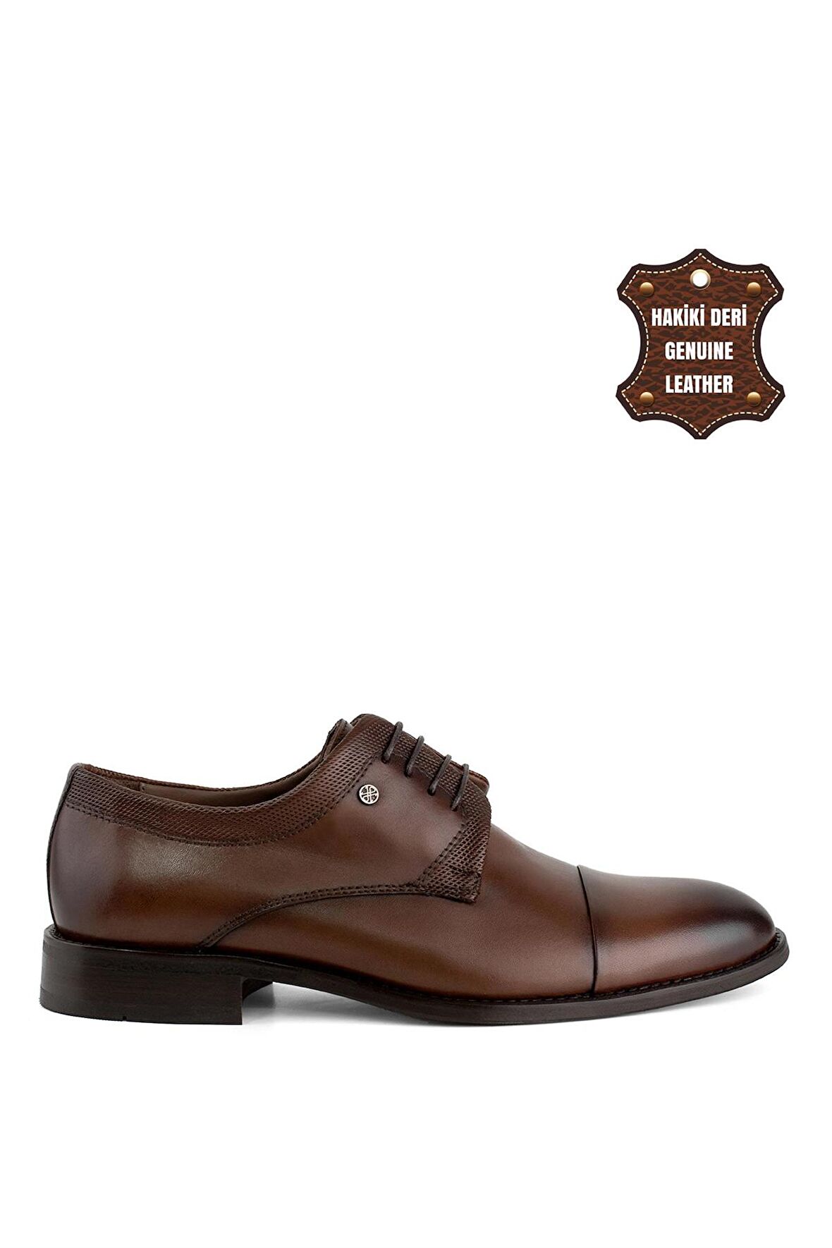 Marcomen 9424 Erkek Hakiki Deri Klasik Ayakkabı Kahverengi