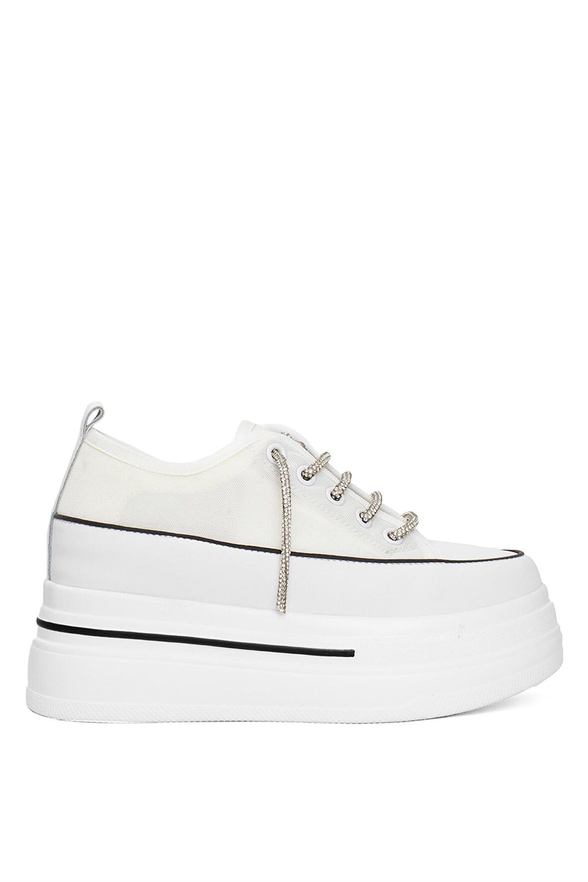 Guja 24Y345-10 Kadın Deri Sneaker Ayakkabısı Beyaz