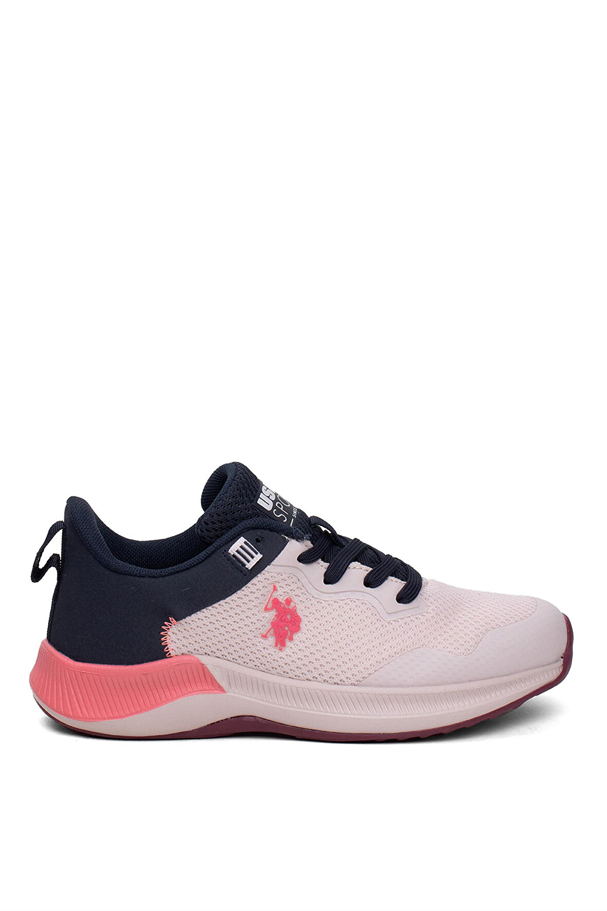 U.S. Polo Assn. 101812668 4W Florin Wmn 4PR Kadın Koşu Ayakkabısı Pudra