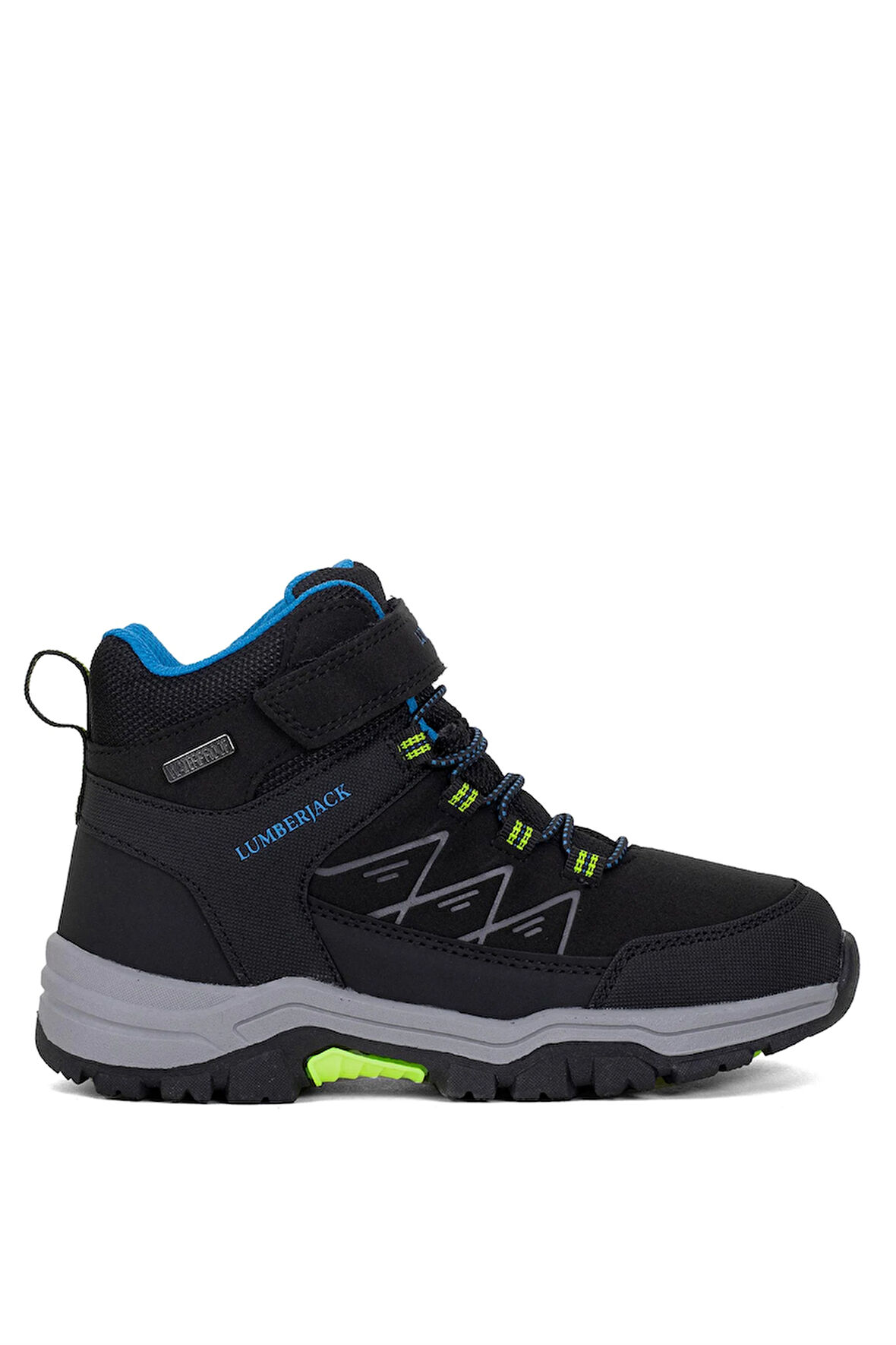 Lumberjack 101893584 4W Bowl Hi 4PR Filet Erkek Çocuk Outdoor Bot Siyah - Mavi