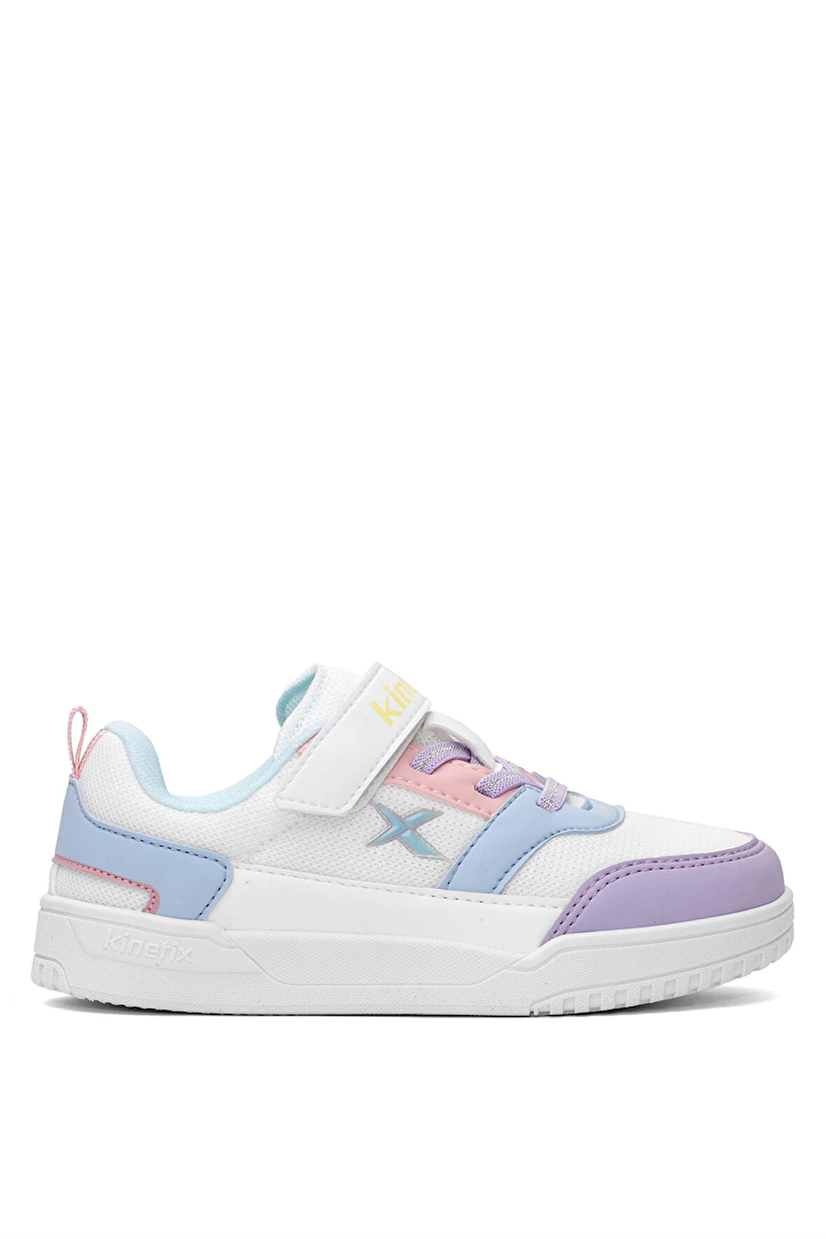 Kinetix 101943039 5P Found F 5FX Filet Kız Çocuk Klasik Sneaker Beyaz - Yeşil