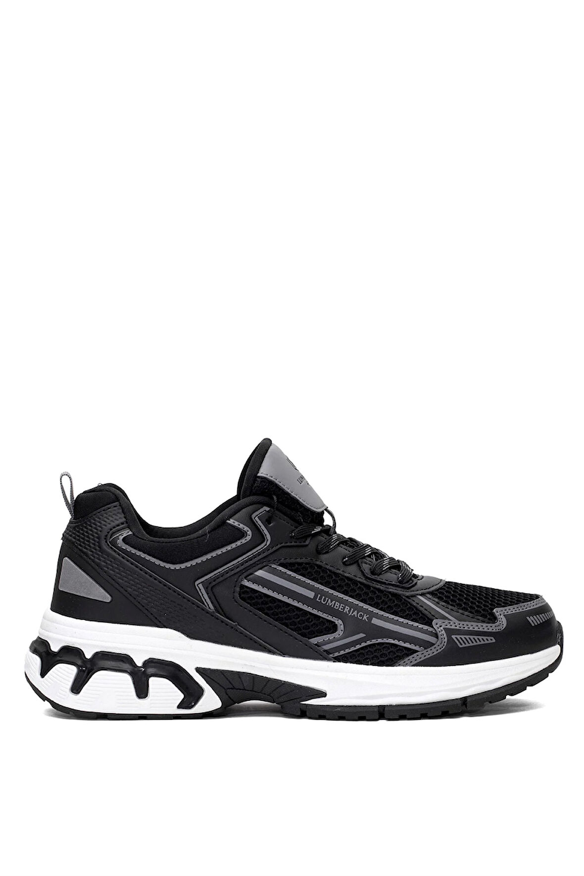 Lumberjack 101932437 5M Quantum 5FX Erkek Klasik Sneaker Siyah