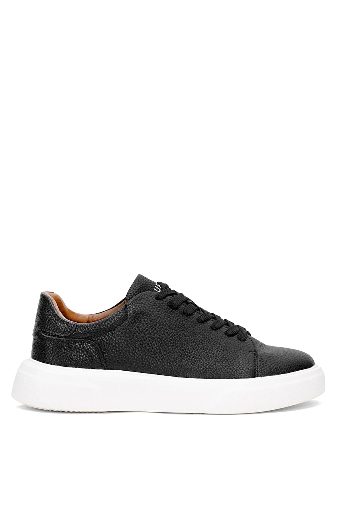 Lufian 112230280 Tommy Erkek Hakiki Deri Klasik Sneaker Siyah