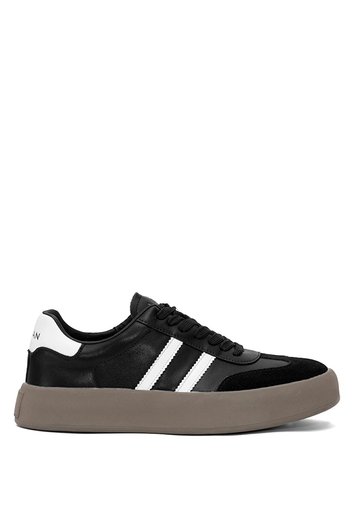 Lufian 112230261 Samuel Erkek Hakiki Deri Klasik Sneaker Siyah