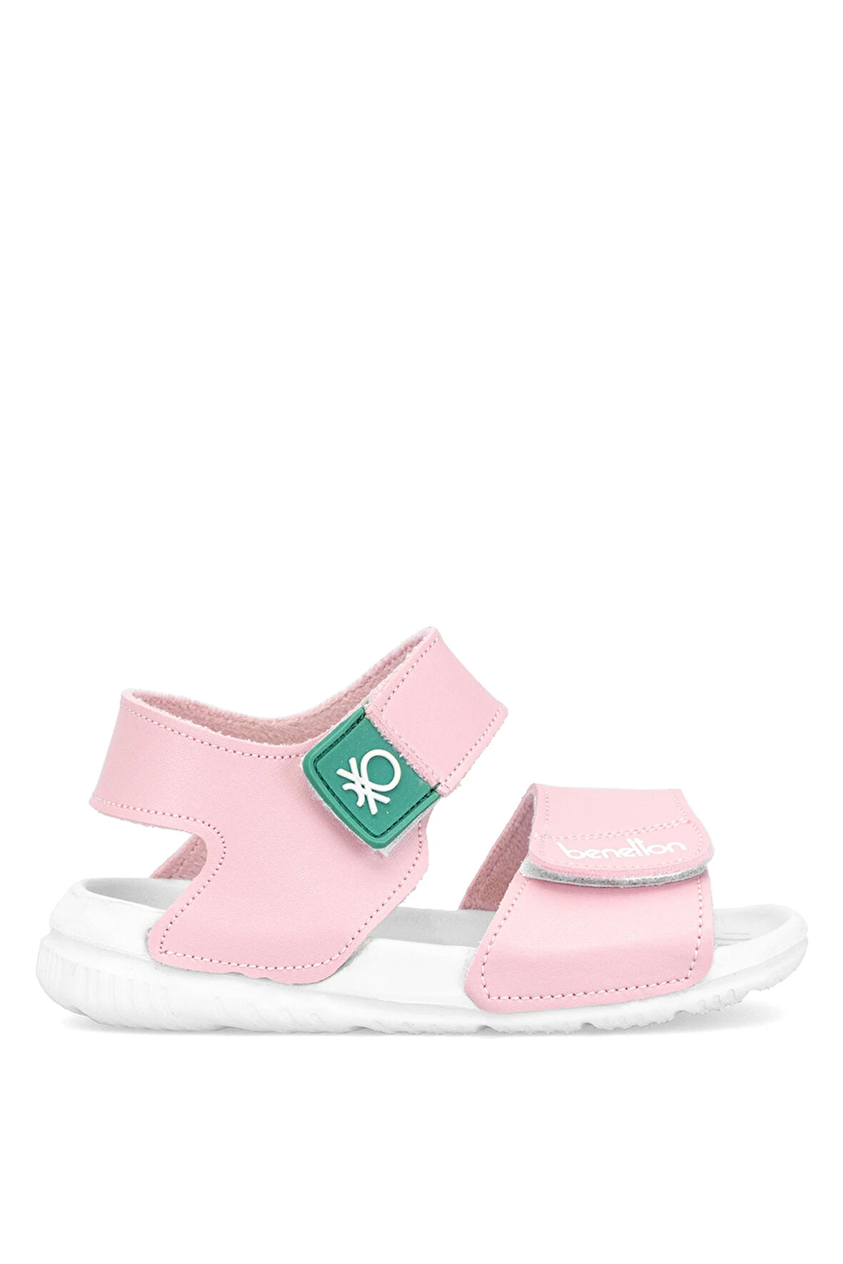 Benetton BN-1252 Bebe Kız Çocuk Sandalet Pudra