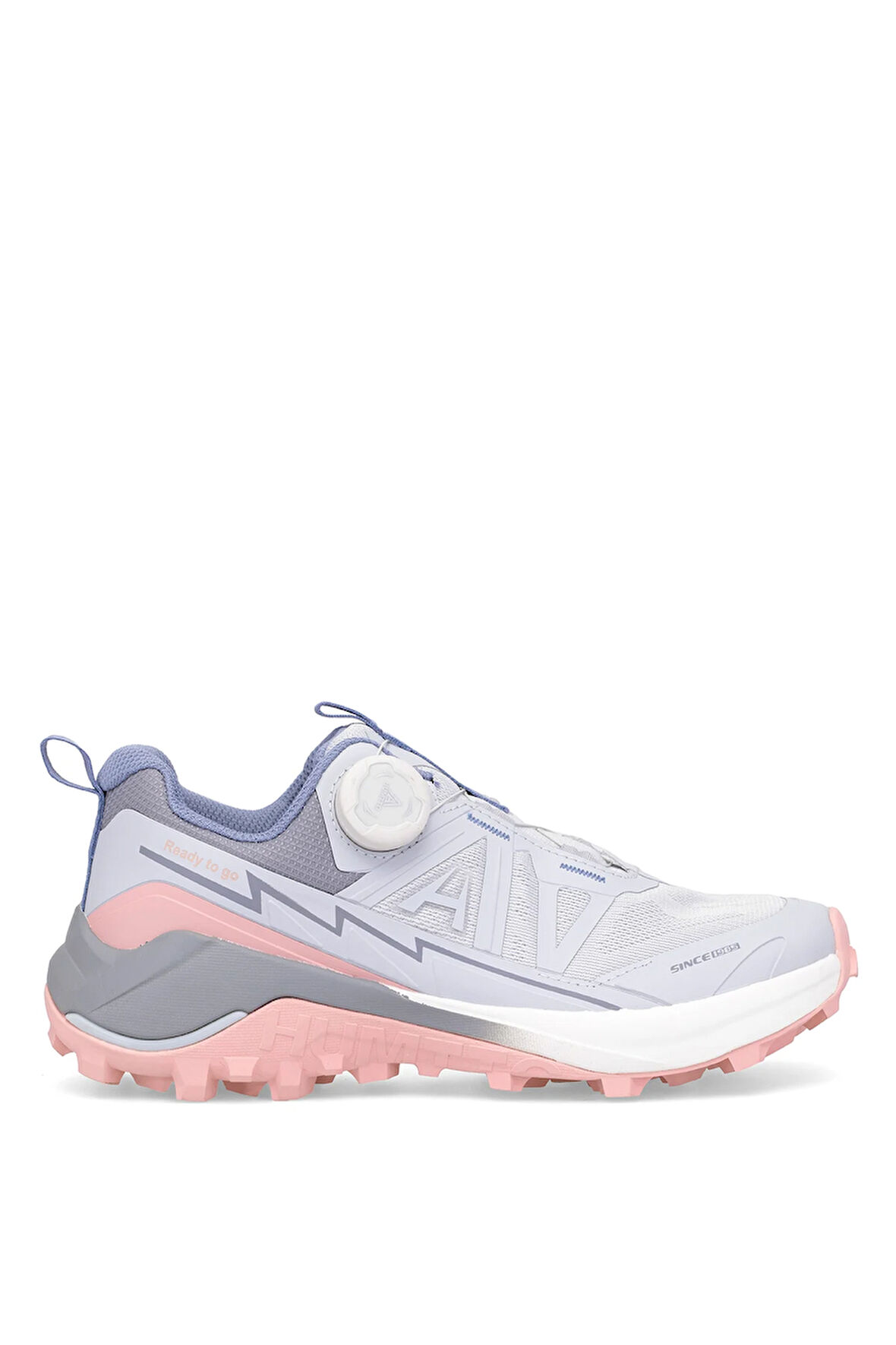 Humtto 152-21559 860714B Kadın Klasik Sneaker Gri Açık