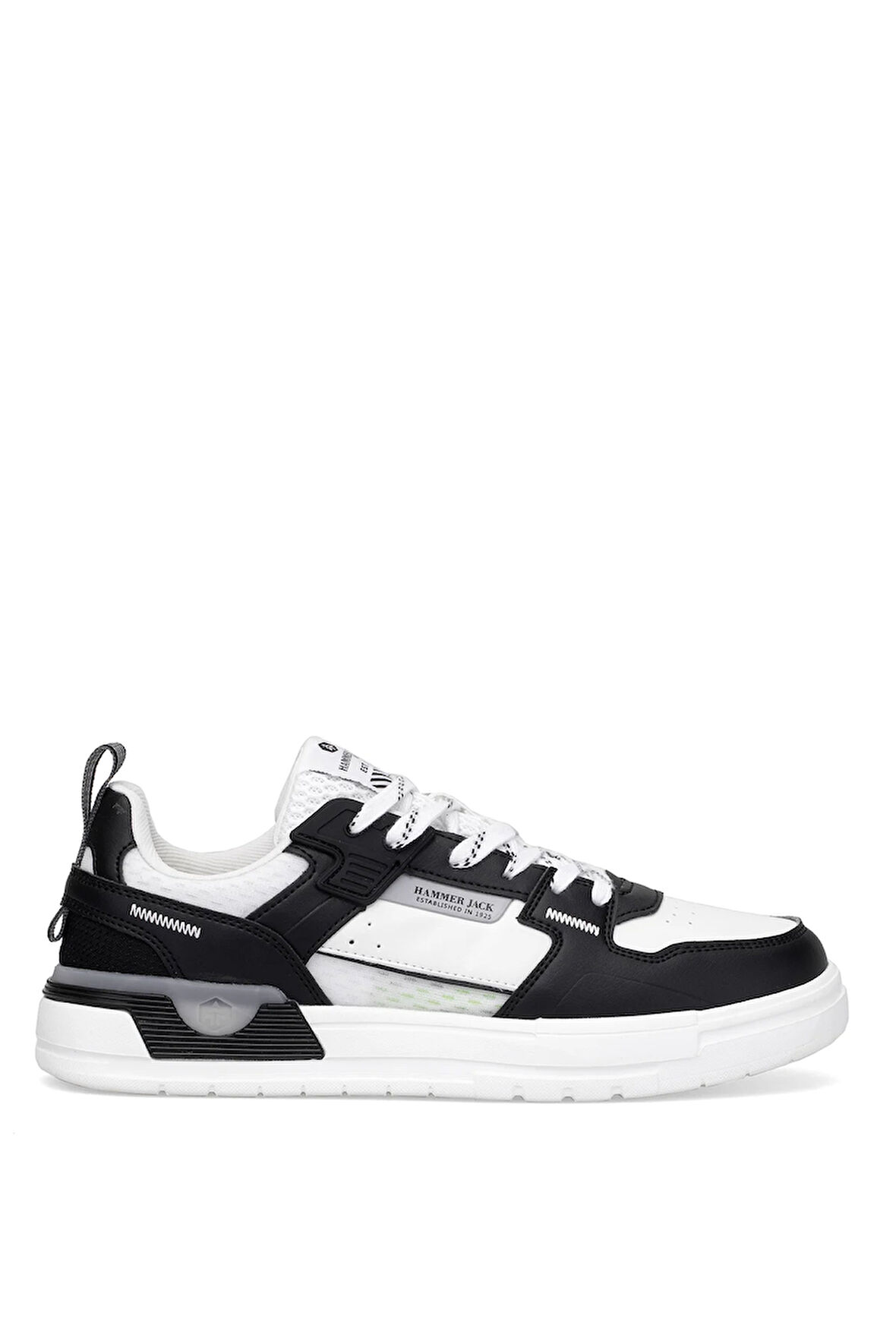 Hammer Jack 101 25205 M Soprano Erkek Klasik Sneaker Beyaz - Siyah