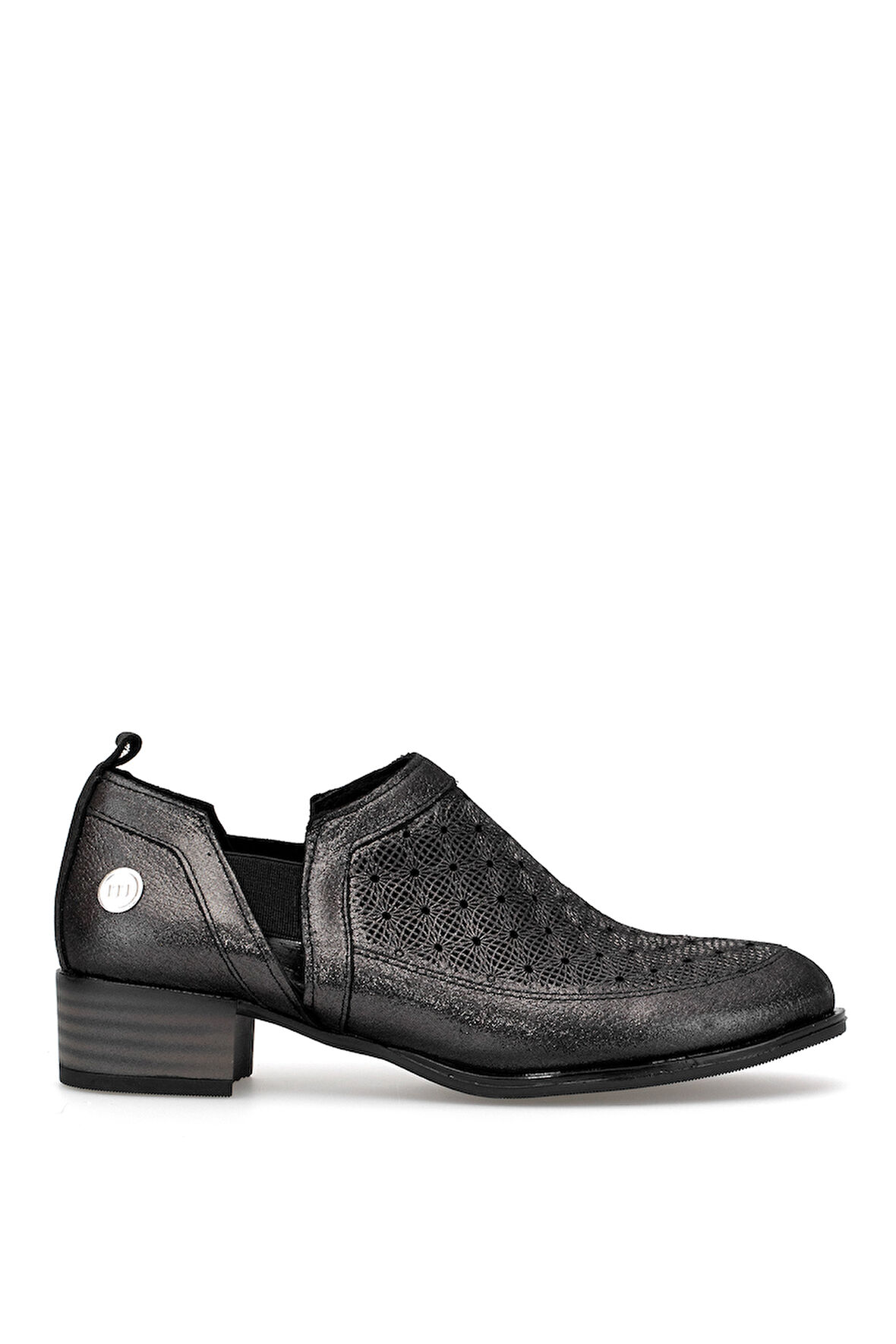 Mammamia D25YA-7360 Kadın Hakiki Deri Casual Ayakkabı Platin