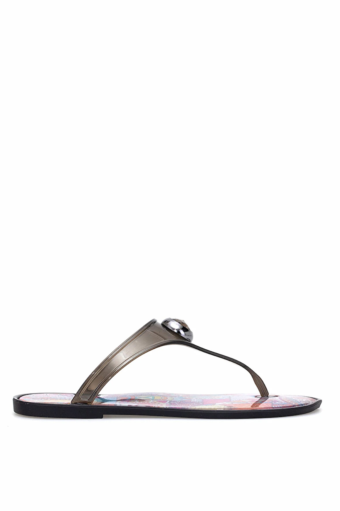 Elit KDRJ9003-2 Kadın Parmak Arası Terlik Siyah