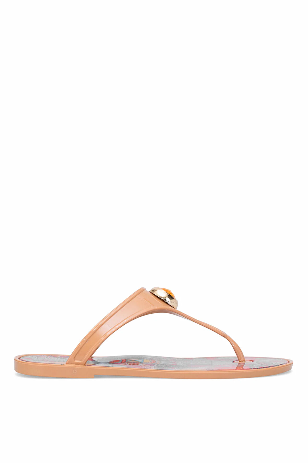 Elit KDRJ9003-2 Kadın Parmak Arası Terlik Ten