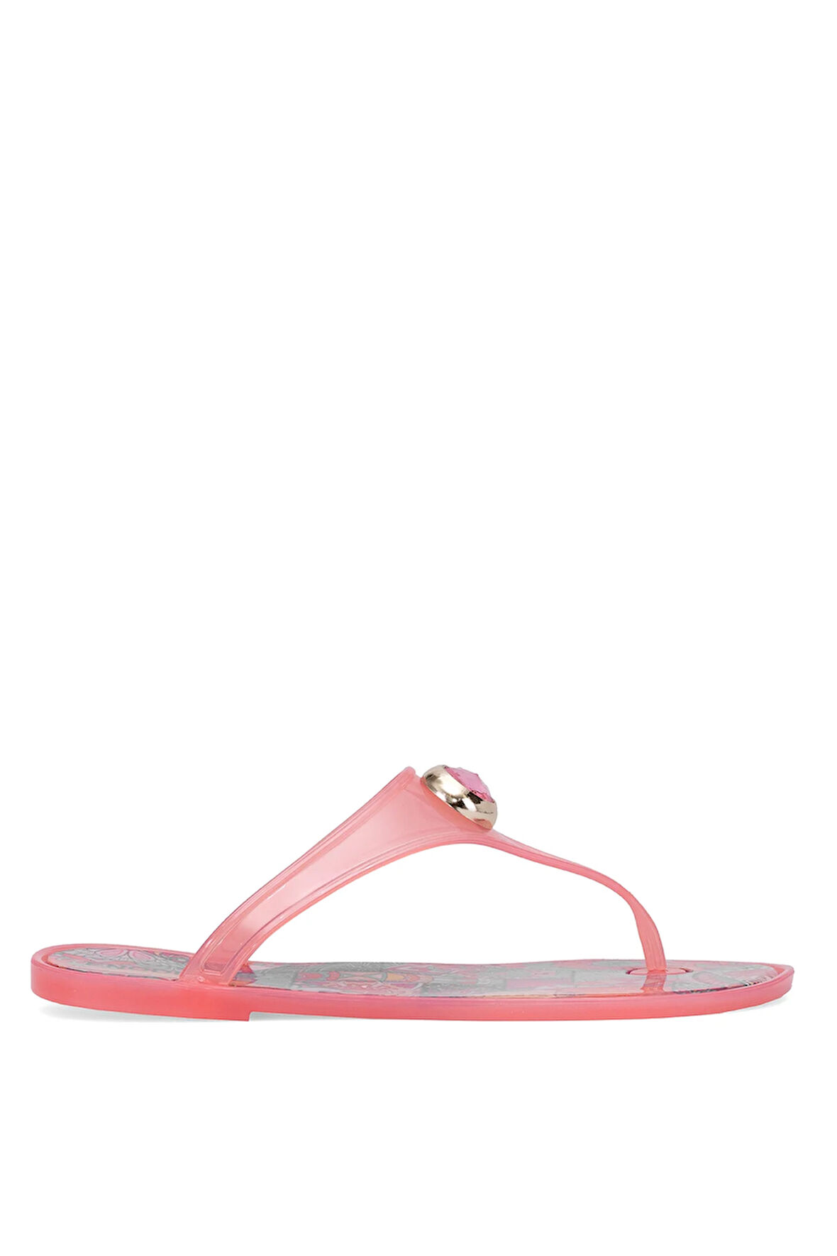 Elit KDRJ9003-2 Kadın Parmak Arası Terlik Gül Kurusu