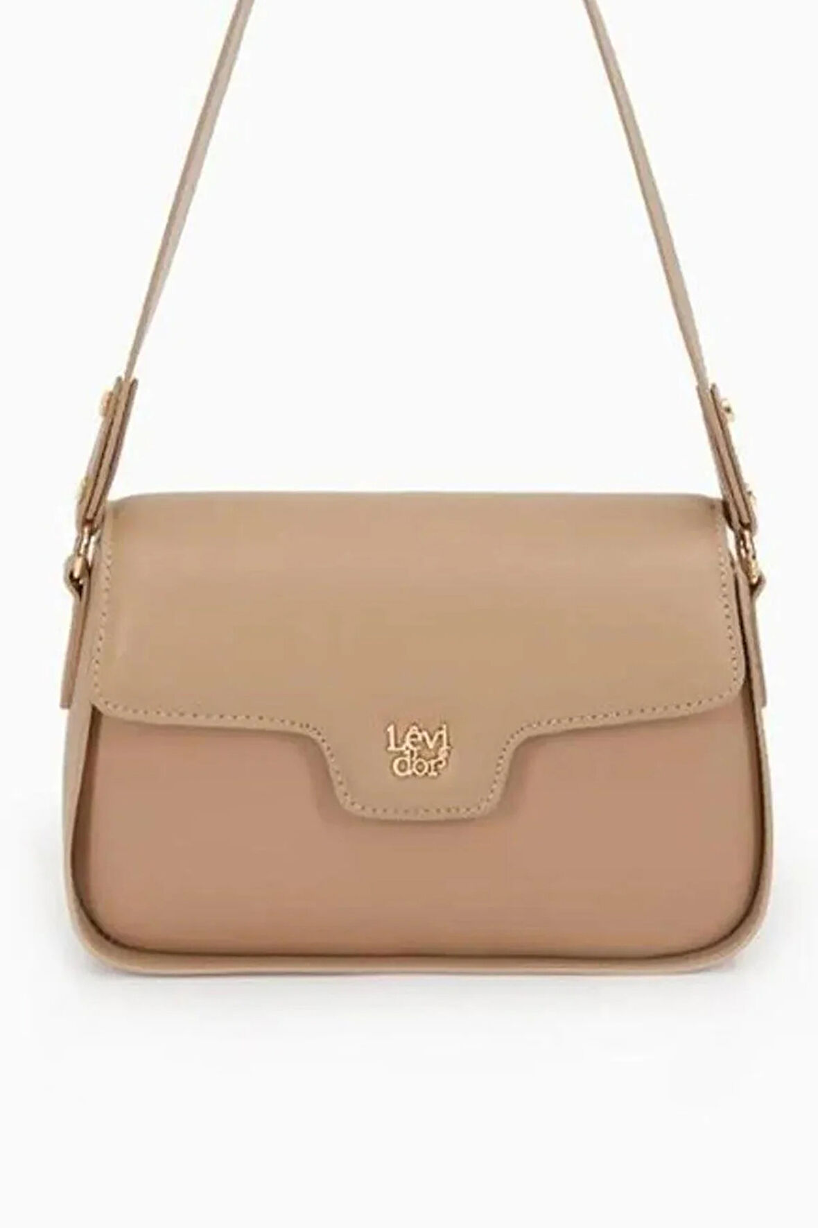 Levidor 930176 Kadın Omuz Çantası Vizon