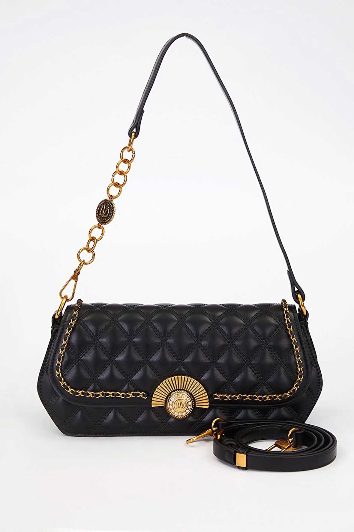 Levidor 930290 Kadın El Çantası Siyah