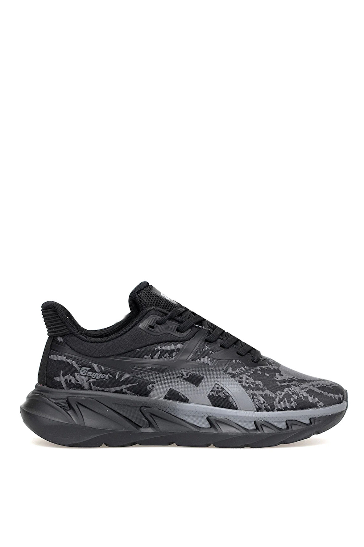 eTayger E-1702 Erkek Casual Klasik Sneaker Siyah - Gri
