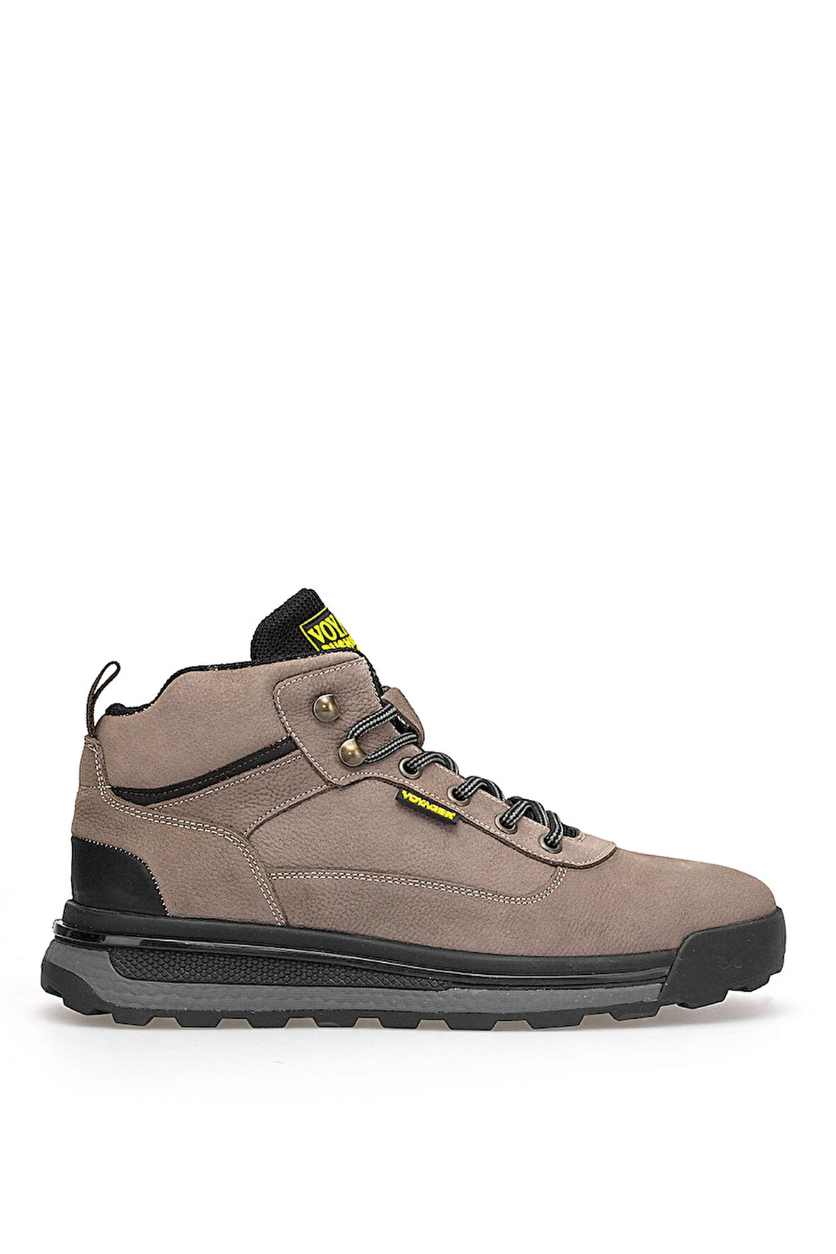 Voyager 6973 Erkek Hakiki Deri Düz Bot Vizon