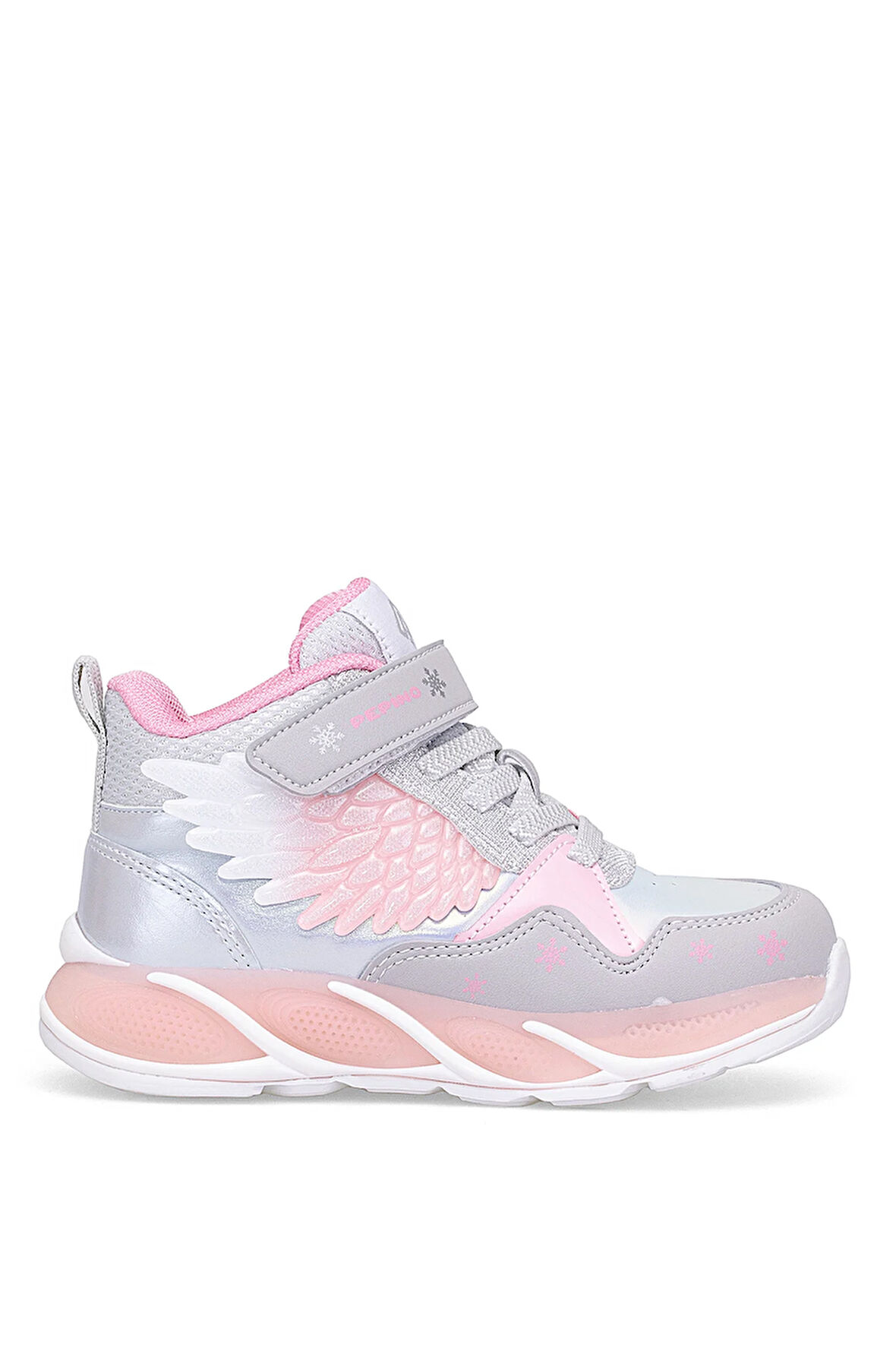 Pepino FK25-2040 Filet Kız Çocuk Sneaker Bot Gümüş