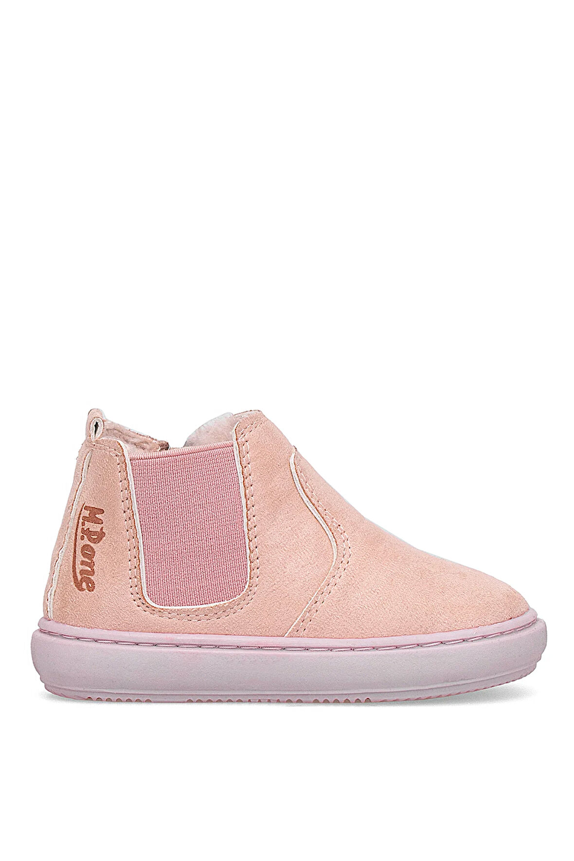 M.P 252-3538BB Bebe Kız Çocuk Düz Bot Pudra