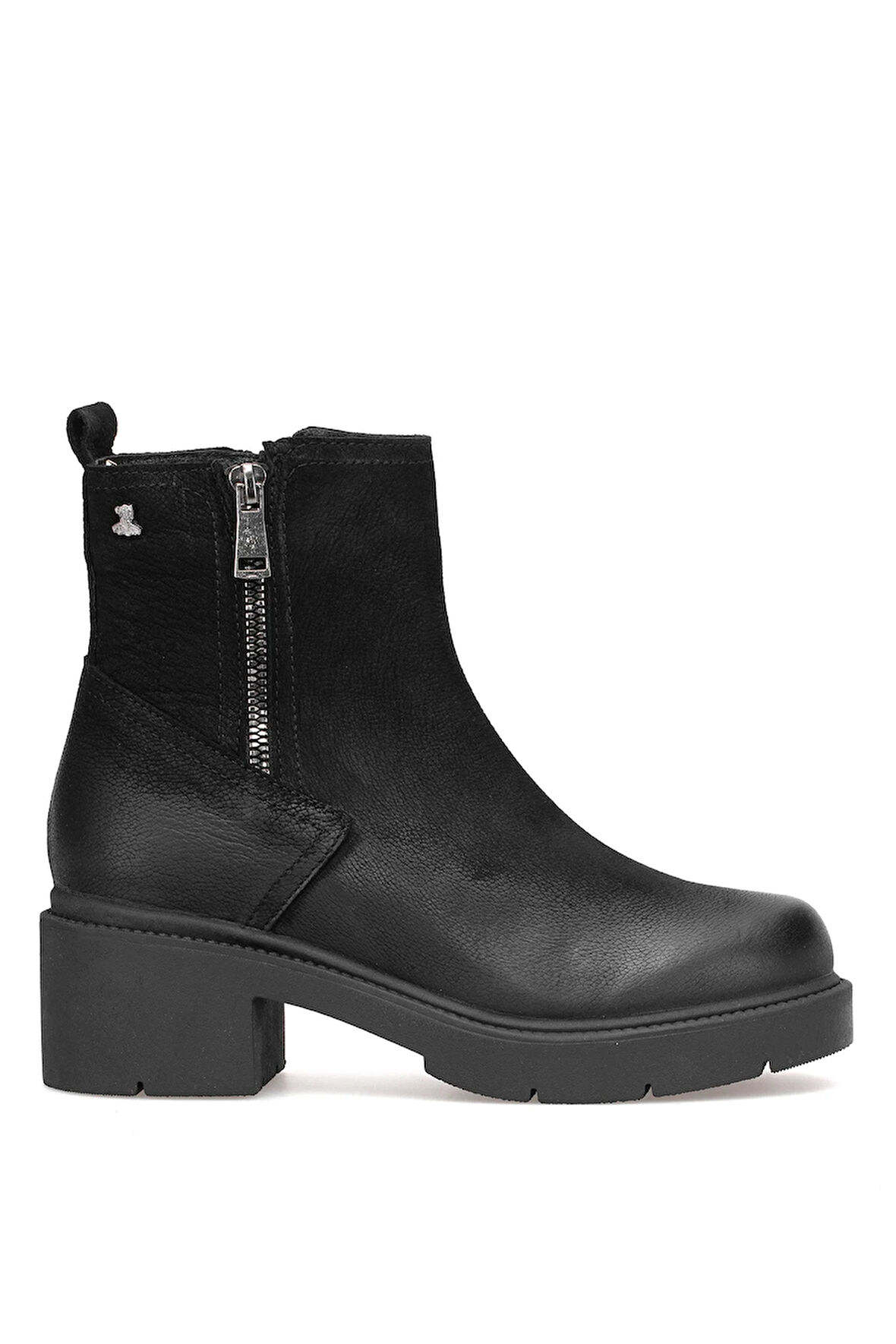 Venüs 2454601K Kadın Hakiki Deri Klasik Bot Siyah