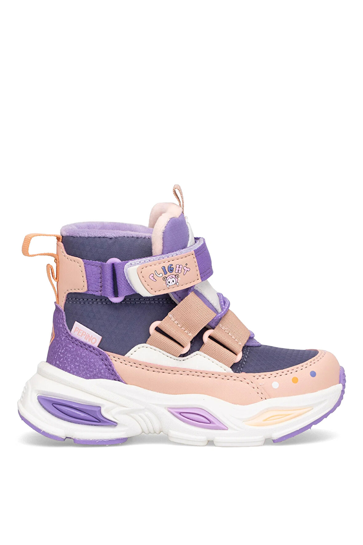 Pepino PK25-2087 Patik Erkek Çocuk Kar Botu Mor