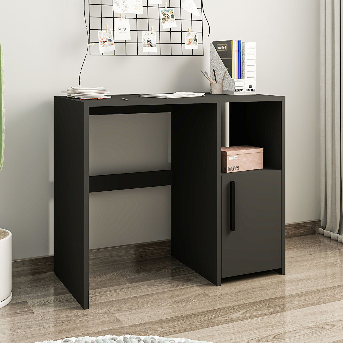 Kuzey Tek Kapaklı Çalışma Masası – Minimal Tasarım