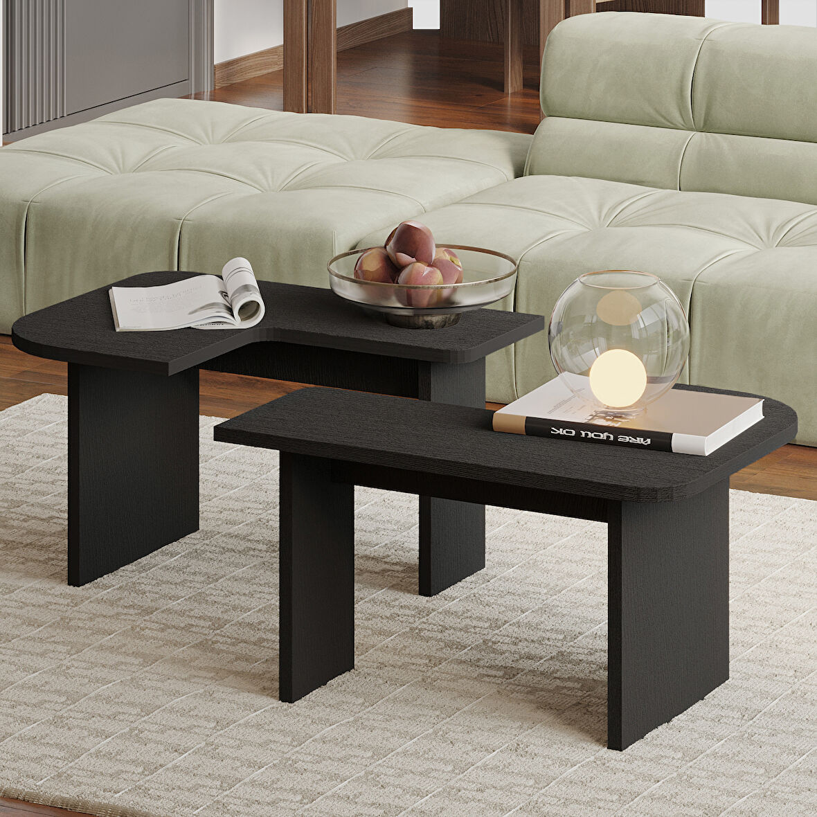 Iris Modüler Orta Sehpa – Modern Tasarım, Çok Amaçlı Kullanım Sehpa