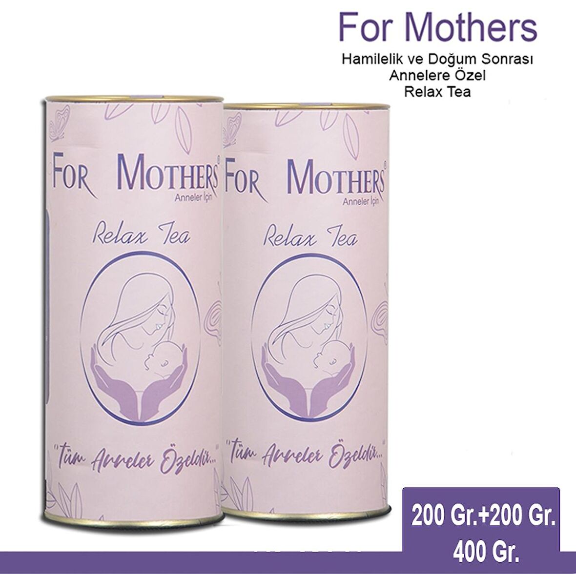 For Mothers Relax  Çay - 400 Gr. - İki Paket