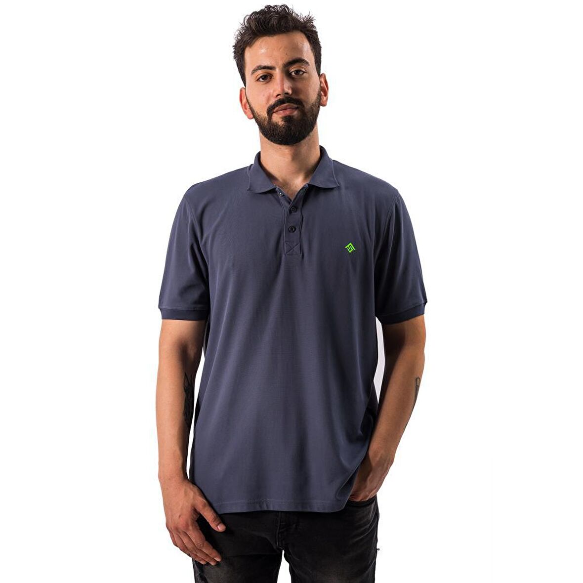 Freecamp Breeze Erkek Polo T-Shirt-ANTRASİT