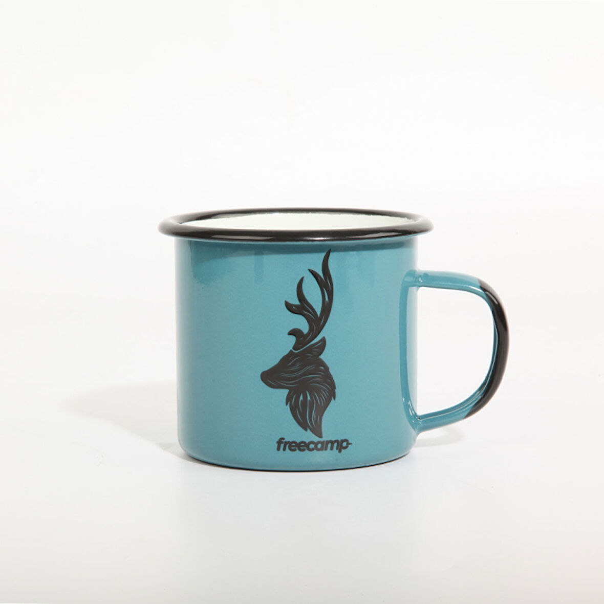 FreeCamp Campers Emaye Mug 350ml Mavi