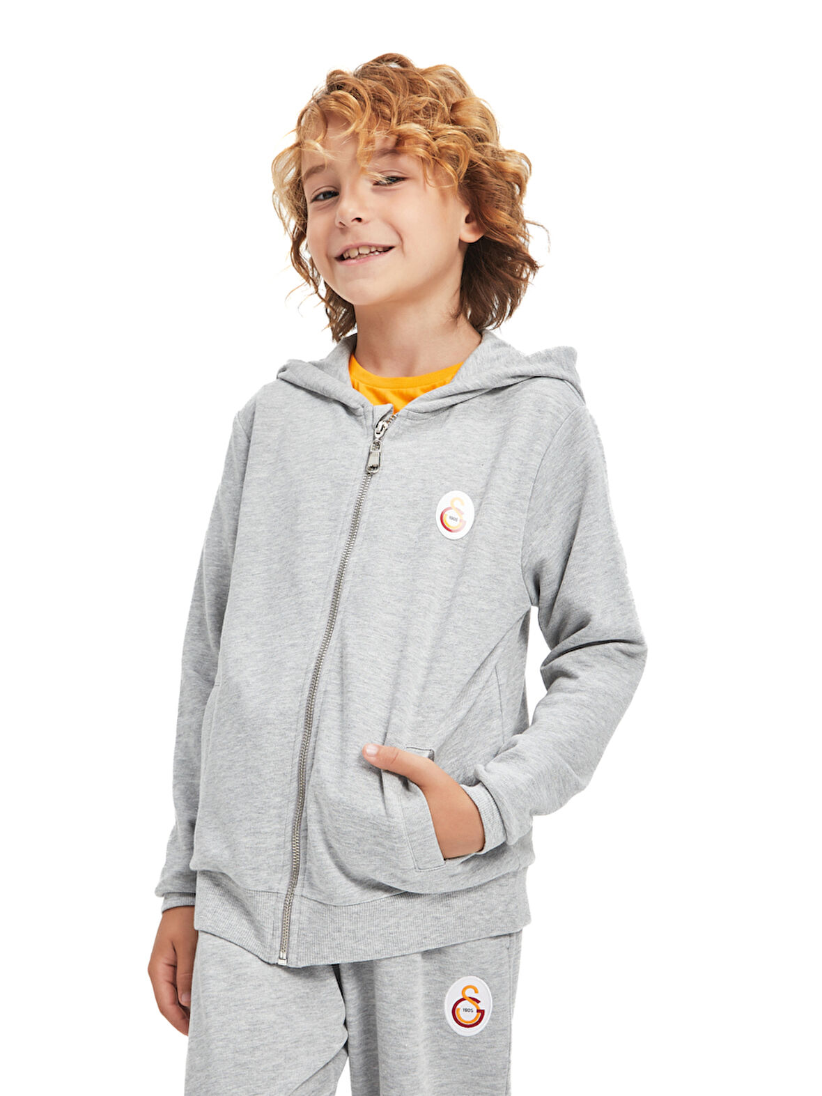 Galatasaray Çocuk Fermuarlı Hoodie C241072