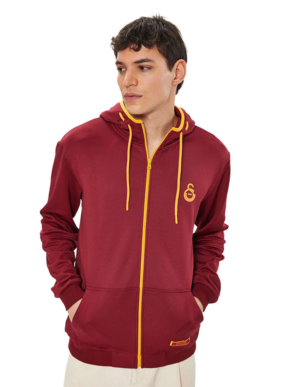 Galatasaray Erkek Fermuarlı Hoodie E251033