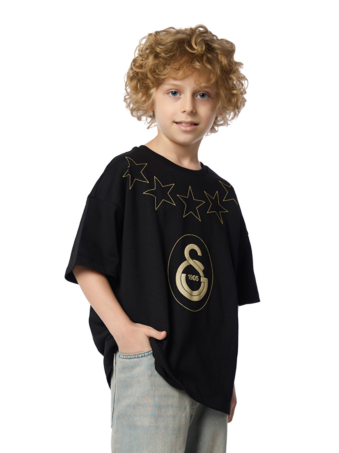 Galatasaray Büyük 5 Yıldızlı Çocuk T-shirt C251397
