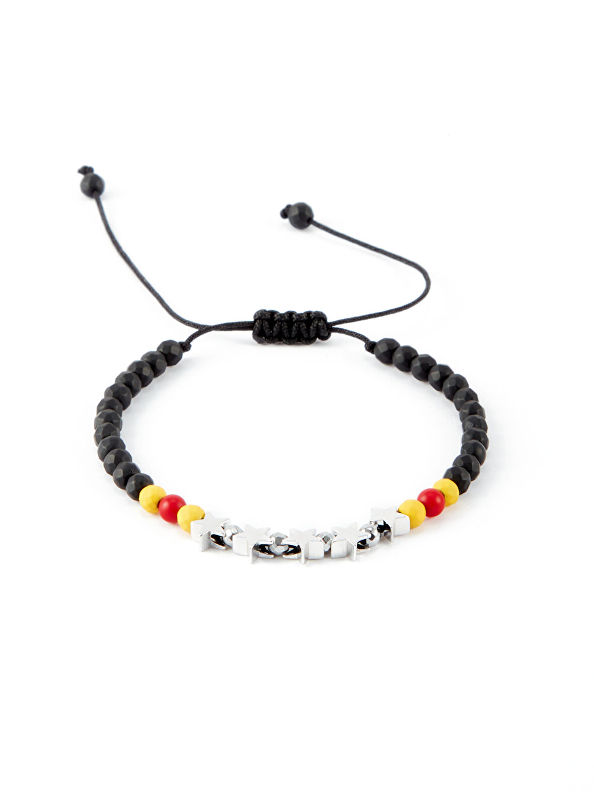 Galatasaray 5 Yıldız Doğaltaş Makrome Bileklik U251430