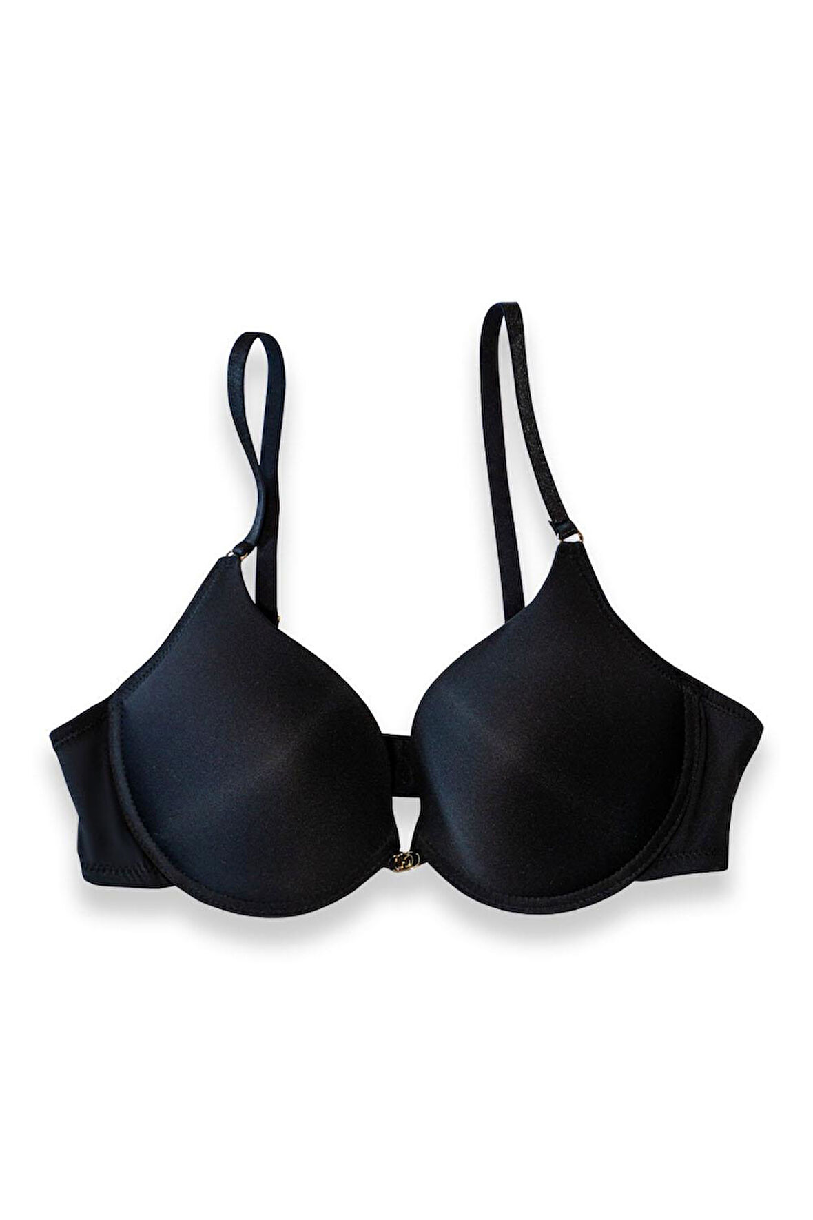 Kom Simple Push Up Sütyen Siyah